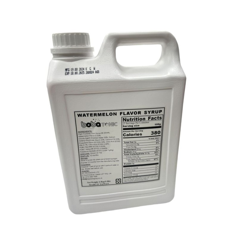 Watermelon Concentrated Juice - 2.5kg bottle Exp.18-8-25