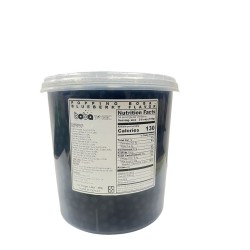 Sunny Popping Boba Ball- Blueberry Flavor Coating Juice - 3.4 kg Can Exp.28-8-25