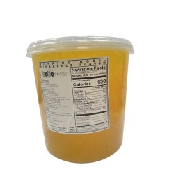 Sunny Popping Boba Ball- Pineapple Flavor Coating Juice - 3.4 kg Can Exp.28-8-25.