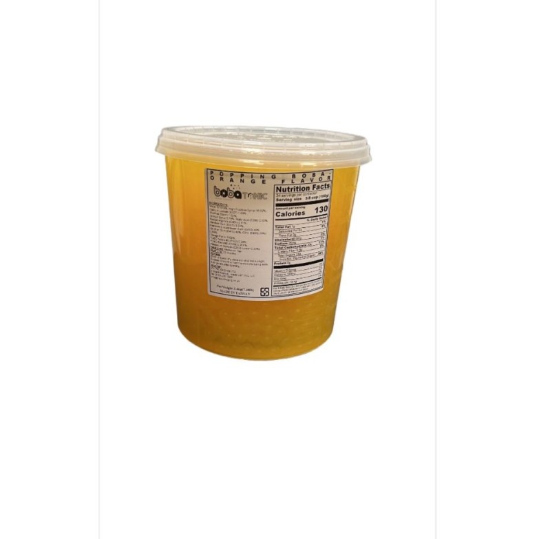 orange popping boba 3.4kg