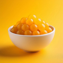 Sunny Popping Boba Ball- Mango Flavor Coating Juice - 3.4 kg Can