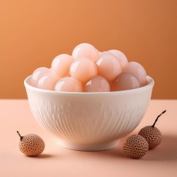 Sunny Popping Boba Ball- Lychee Flavor Coating Juice - 3.4 kg Can