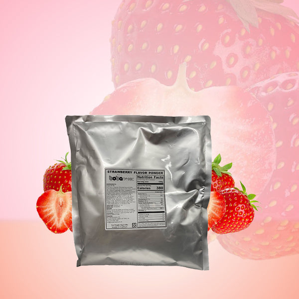 Strawberry Flavor Powder - 1 kg bag