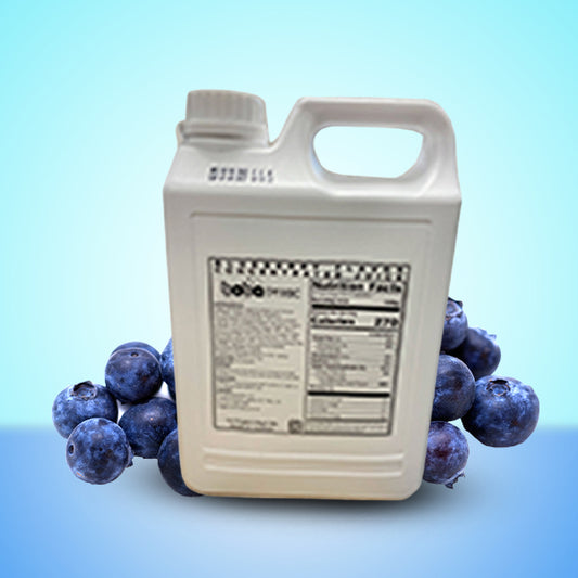 Blueberry Flavor Concentrated Boba Juice - 2.5 kg bottle