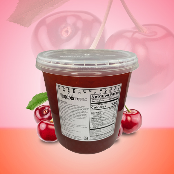 Popping Ball-Cherry Coating Juice – Boba Tonic